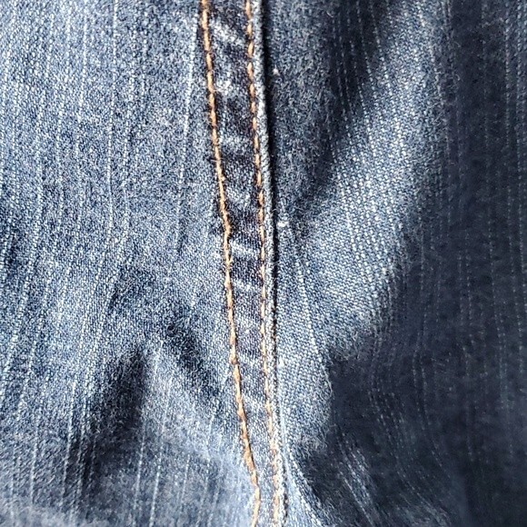 FRENCH CUFF BOOTCUT JEANS MEDIUM WASH SIZE 8 - Picture 9 of 10